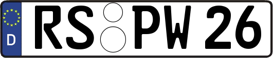 RS-PW26