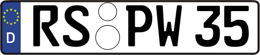RS-PW35