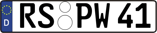 RS-PW41