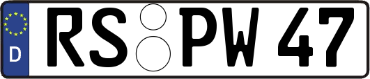 RS-PW47