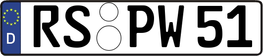 RS-PW51