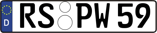 RS-PW59