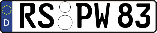 RS-PW83
