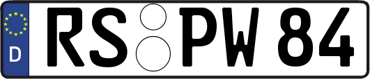 RS-PW84