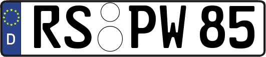 RS-PW85