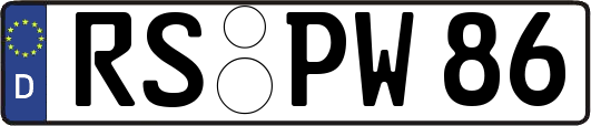RS-PW86