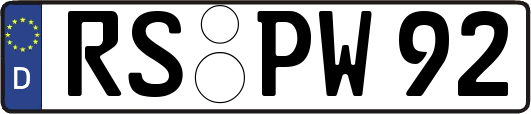 RS-PW92