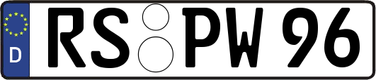 RS-PW96