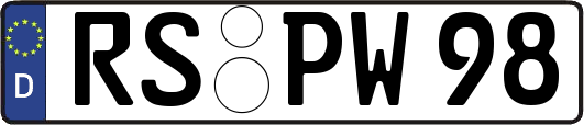 RS-PW98