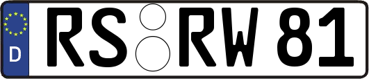 RS-RW81