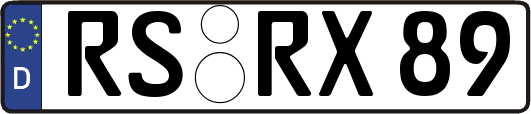 RS-RX89