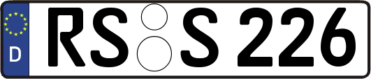 RS-S226