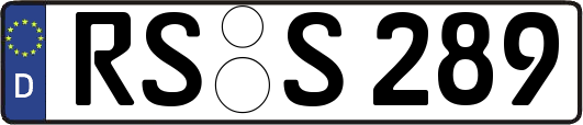 RS-S289