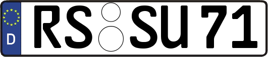 RS-SU71