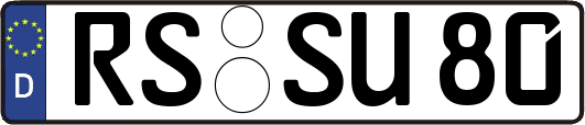 RS-SU80