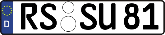 RS-SU81