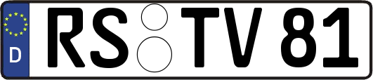 RS-TV81