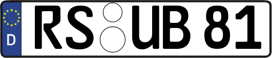 RS-UB81