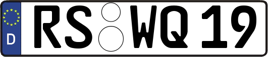RS-WQ19