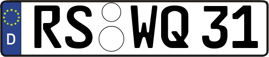 RS-WQ31