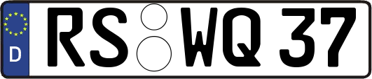 RS-WQ37