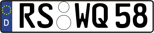 RS-WQ58