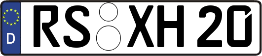 RS-XH20
