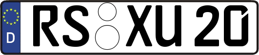 RS-XU20