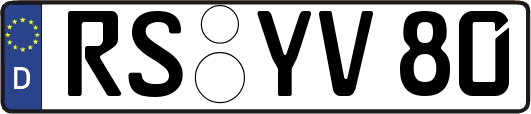 RS-YV80