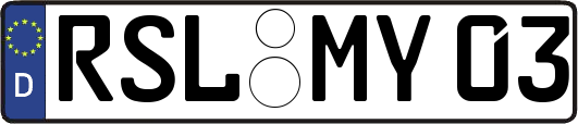 RSL-MY03
