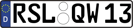 RSL-QW13