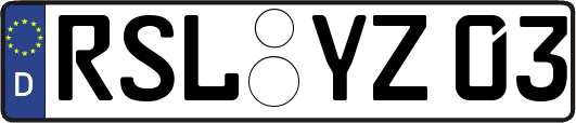 RSL-YZ03