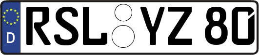 RSL-YZ80