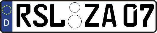 RSL-ZA07