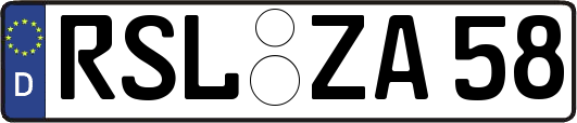 RSL-ZA58