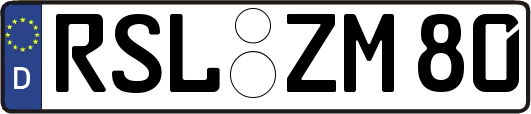 RSL-ZM80
