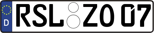 RSL-ZO07