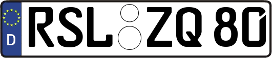 RSL-ZQ80