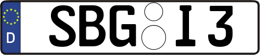 SBG-I3
