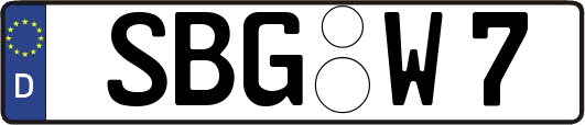 SBG-W7