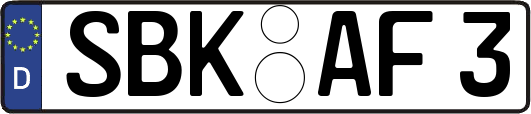 SBK-AF3