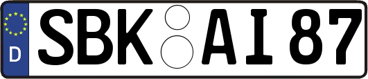 SBK-AI87