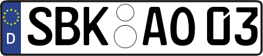 SBK-AO03
