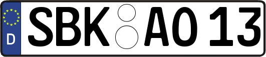 SBK-AO13
