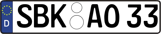 SBK-AO33