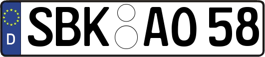 SBK-AO58