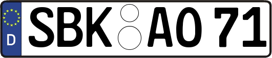 SBK-AO71