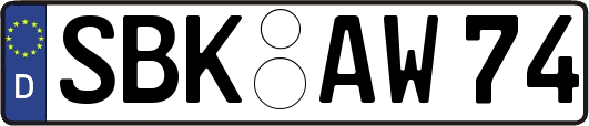 SBK-AW74