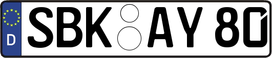 SBK-AY80