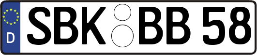 SBK-BB58